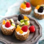 Breakfast Fruit Tarts - no bake and healthy