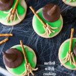 Halloween Melted Witch Cookies