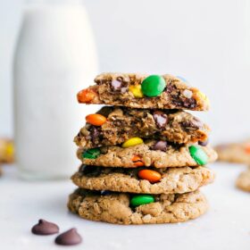 Gluten Free Monster Cookies