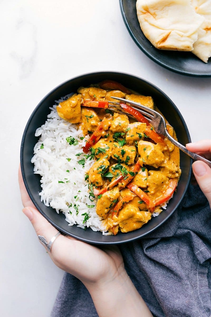 Coconut Curry Chicken {30 Minutes!} - Chelsea's Messy Apron