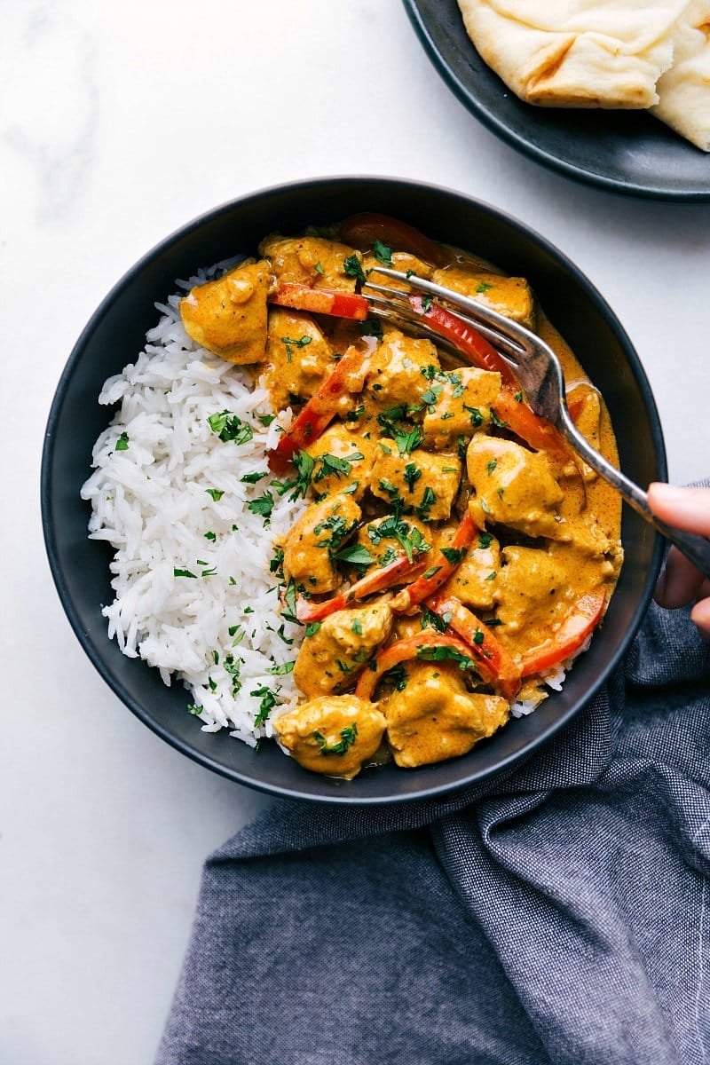 Spicy Indian Curry Recipe with Chicken