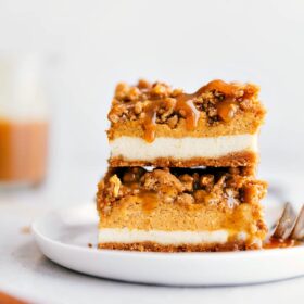 Pumpkin Cheesecake Bars