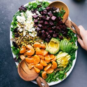 Pear Pomegranate Salad