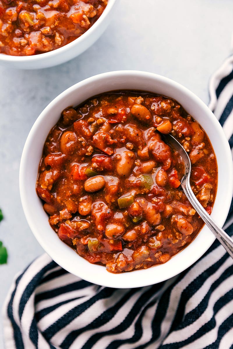 Turkey chili in a 5 qt (doe they make that size anymore???) Rivals crockpot  : r/slowcooking