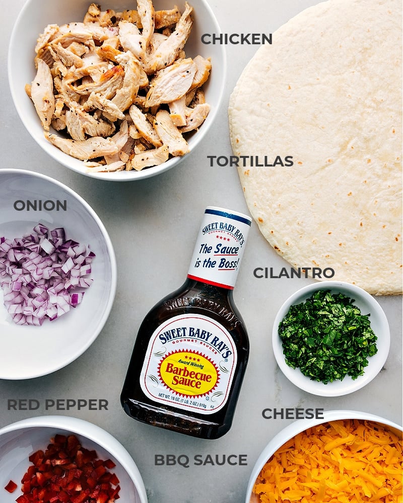 Easy BBQ Chicken Wrap Recipe (10 Minutes)