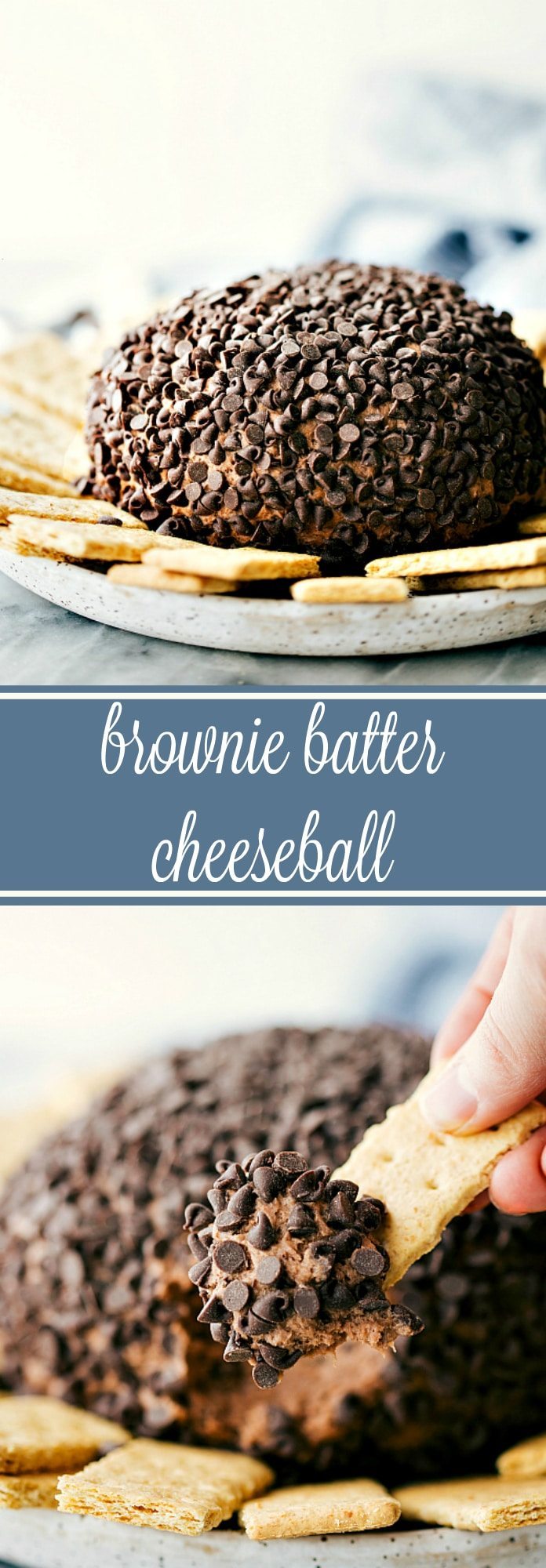 SIMPLE and delicious brownie batter cheesecake ball!