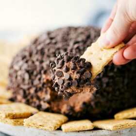 Dessert Cheese Ball (Brownie Batter)