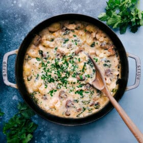 White Bean Gnocchi (ONE Skillet!)