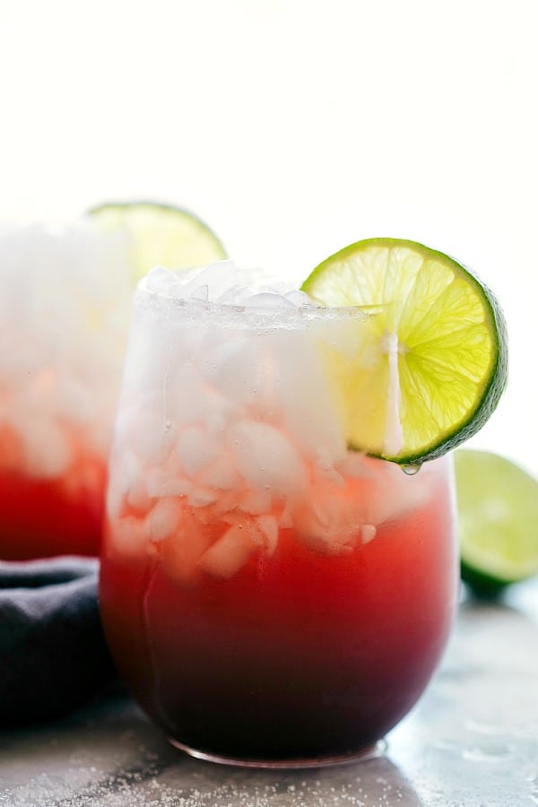 sparkling cherry limeade water