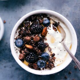 Chocolate Peanut Butter Snack Mix