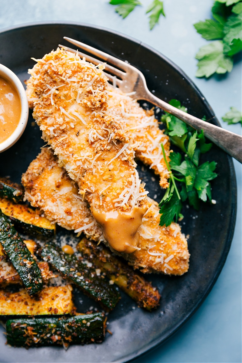 Sheet Pan Chicken and Zucchini