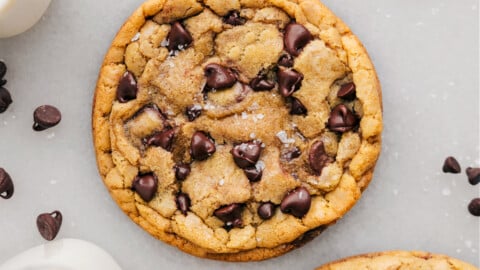 Single Serve Chocolate Chip Cookie - Chelsea's Messy Apron