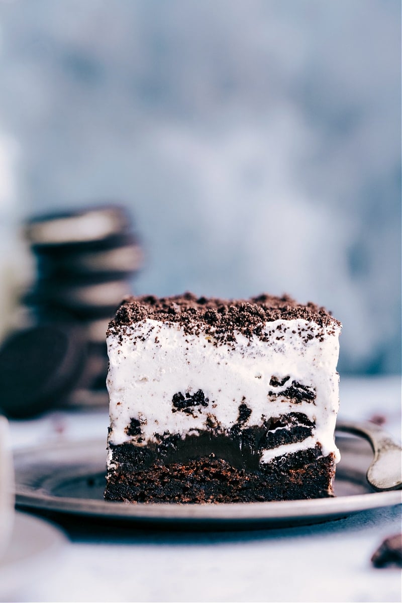 Brownie Oreo Ice Cream Bars