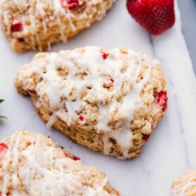 Strawberry Scones