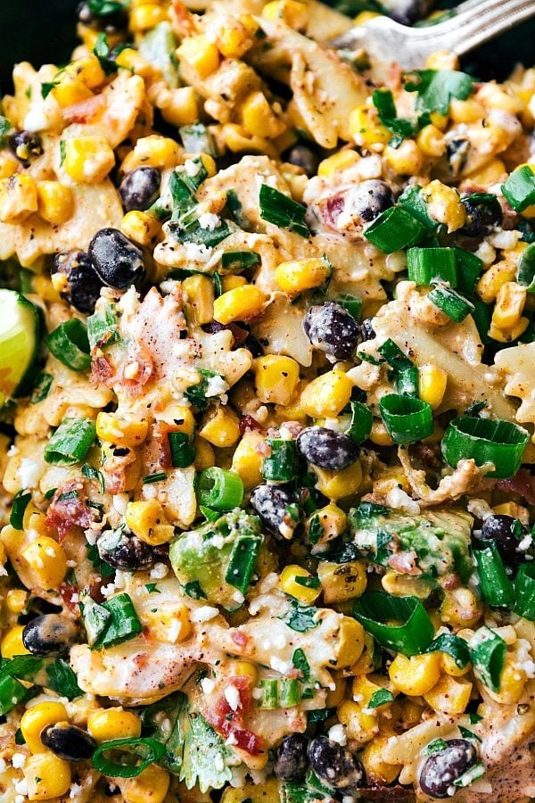 Mexican Street Corn Pasta Salad 