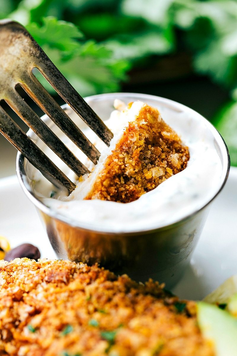 ONE PAN Mexican tortilla crusted chicken baked on one pan with plenty of veggies! A delicious, hearty, and healthy meal the whole family will love!