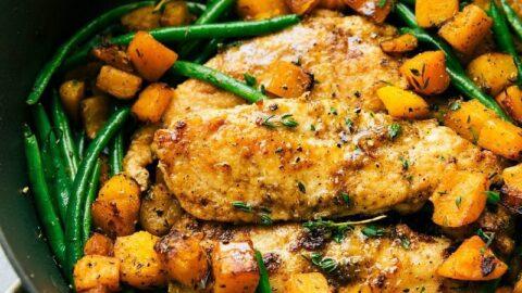 Skillet Chicken And Butternut Squash Chelsea S Messy Apron