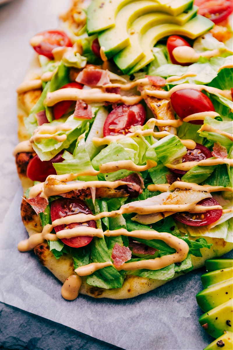 Chipotle Chicken Flatbread