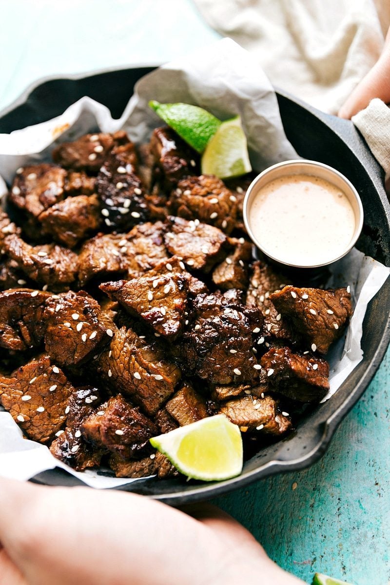 Easy Asian Steak Bites [www.chelseasmessyapron.com]