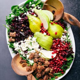 Pear Pomegranate Salad