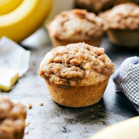 Healthy Banana Muffins