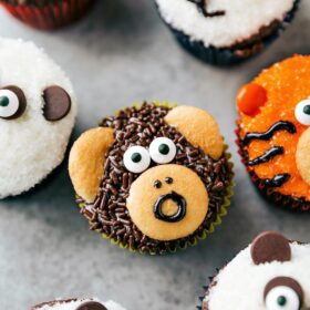 Easy Jungle Cupcakes