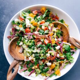 Italian Chopped Salad Cpk Copycat