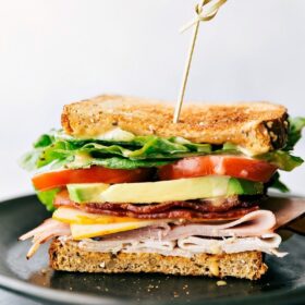 Turkey Bacon Avocado Sandwich