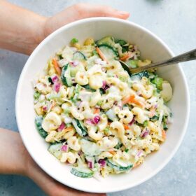 Macaroni Coleslaw Salad