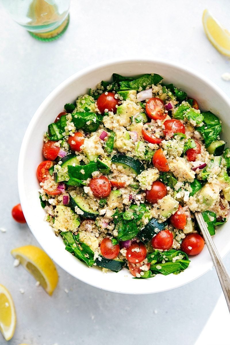 Quinoa Salad {with Avocado} | Chelsea's Messy Apron