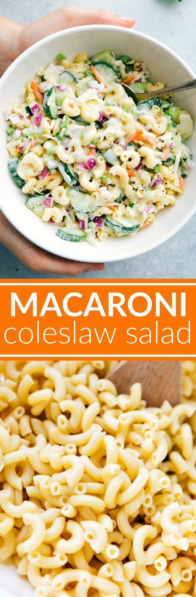 Macaroni Coleslaw Salad Chelsea s Messy Apron
