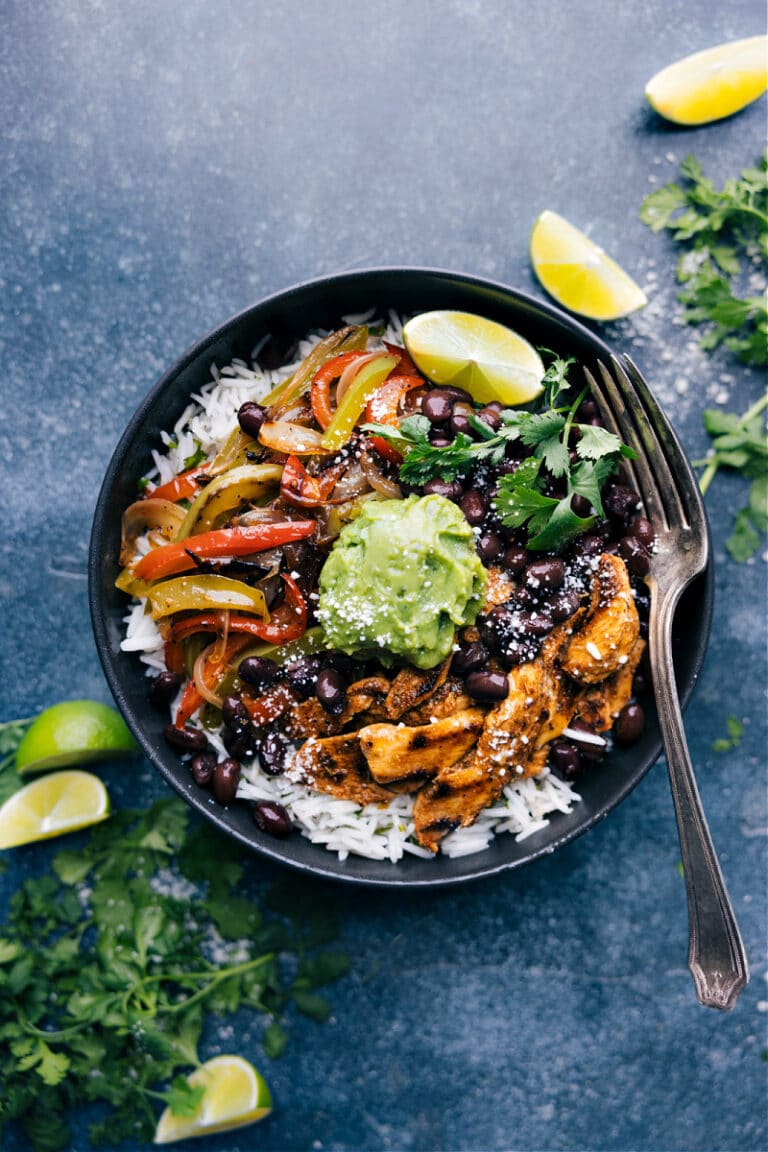 Chicken Fajita Bowl Chelsea's Messy Apron