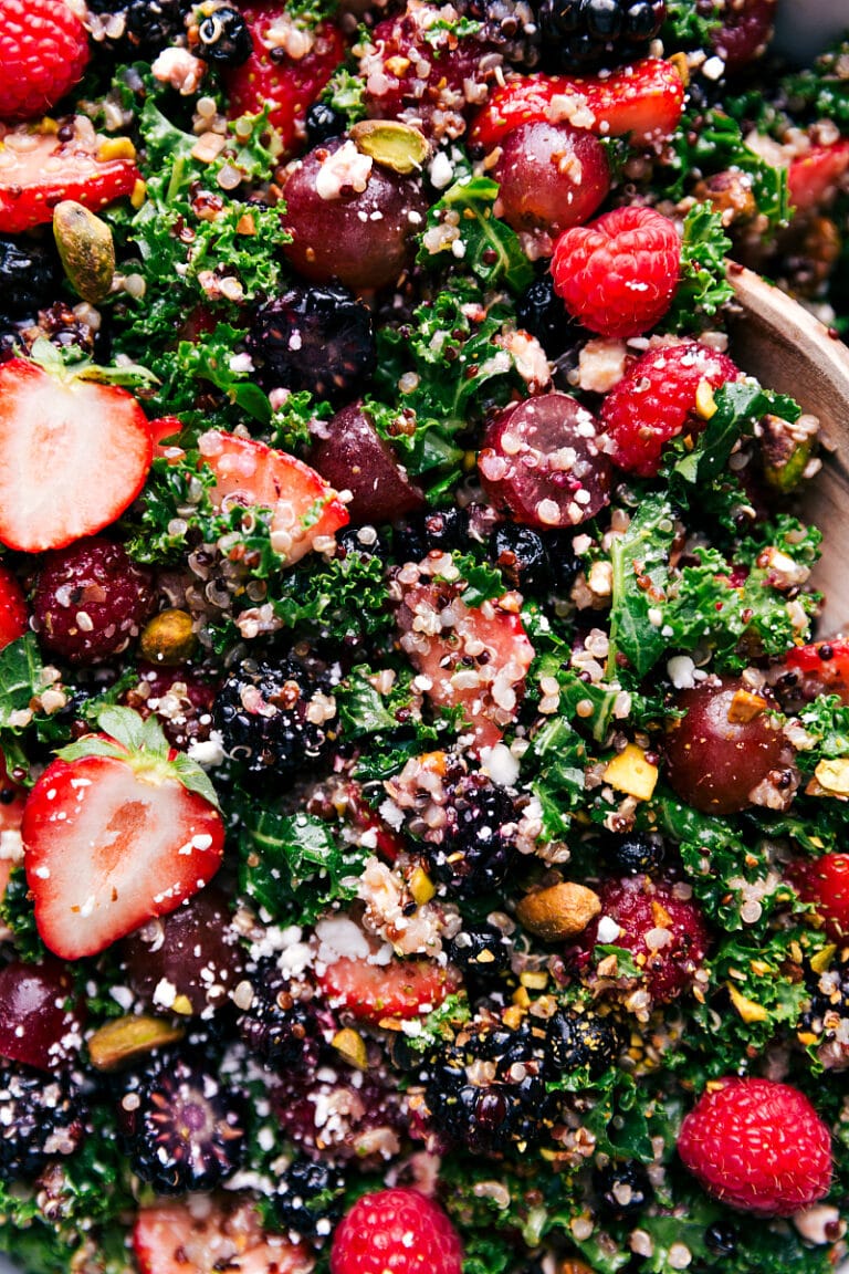 Easy Kale and Quinoa Salad Chelsea's Messy Apron