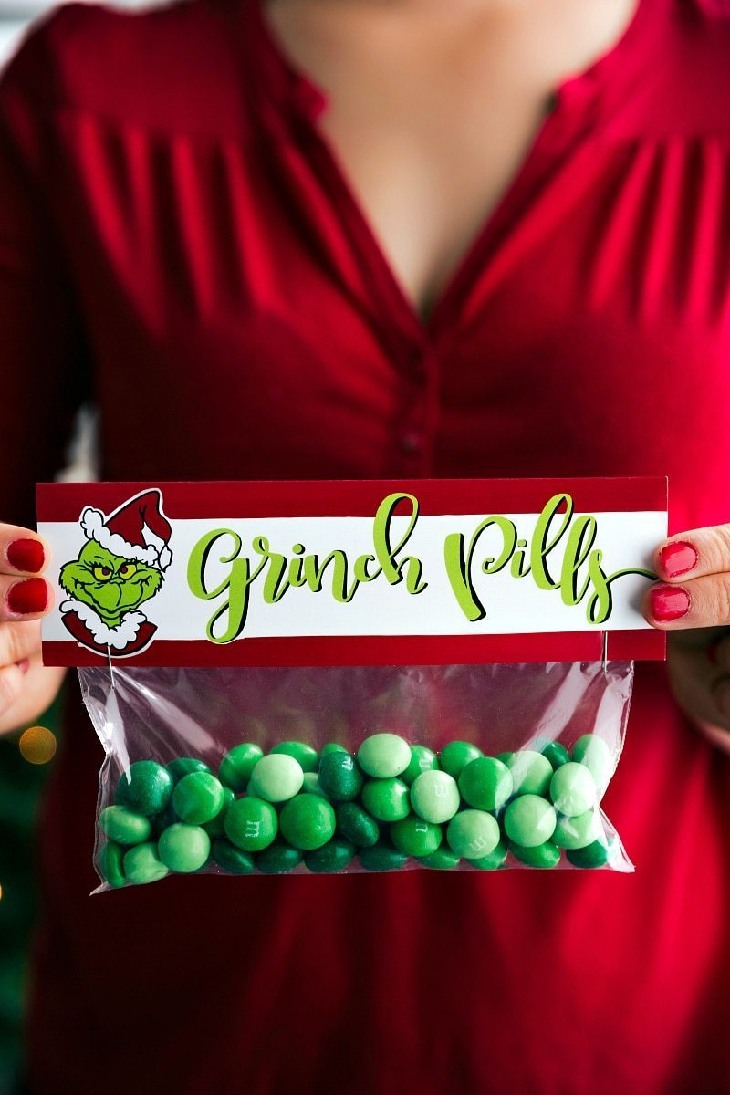 Image of the Grinch Pills easy Christmas gift