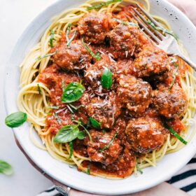 Cheese Stuffed Meatballs