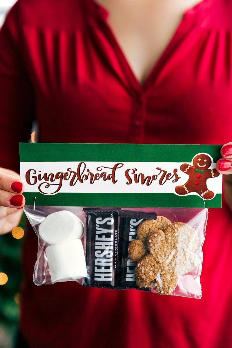 Image of the Gingerbread S'mores easy Christmas gifts