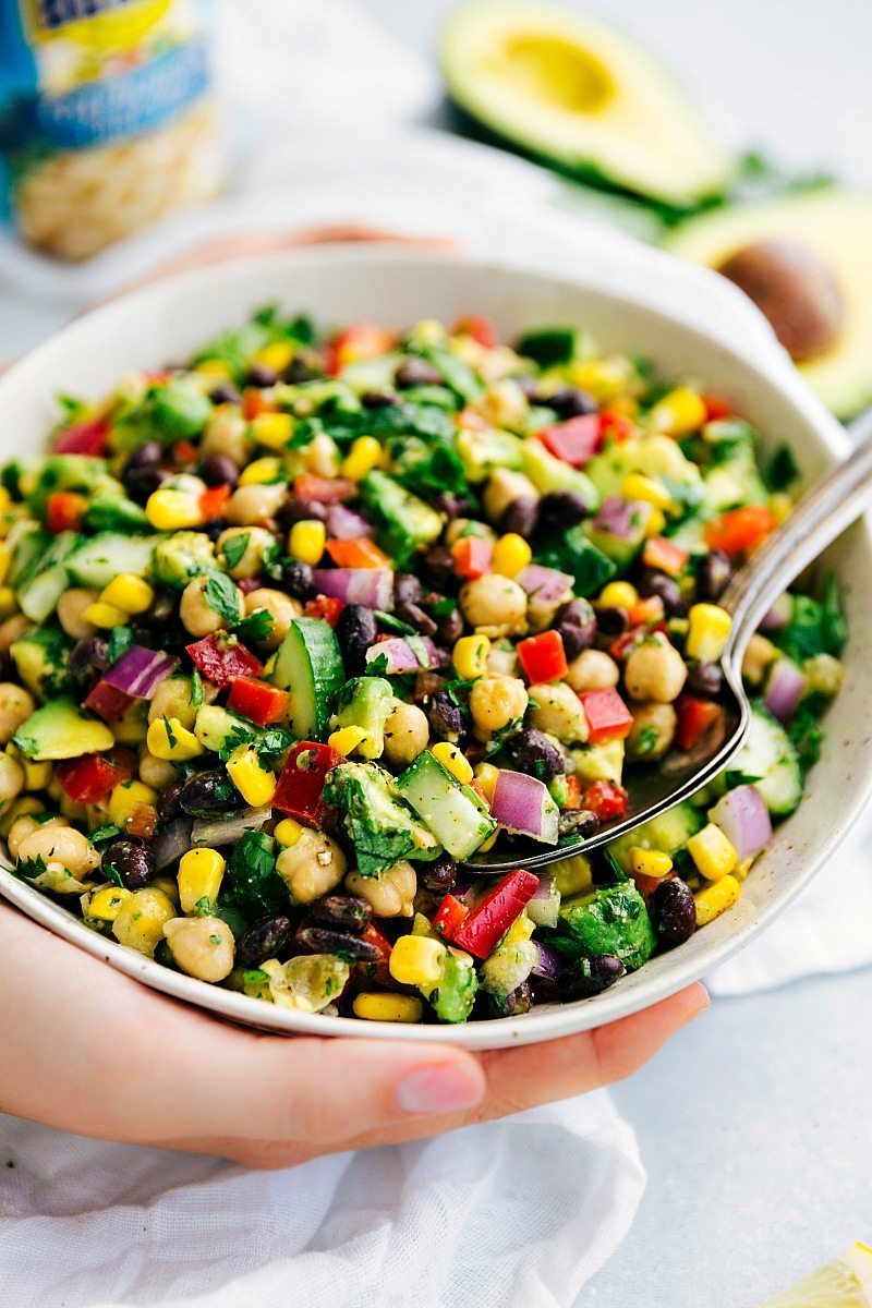 Italian Garbanzo Bean Salad | Chelsea's Messy Apron