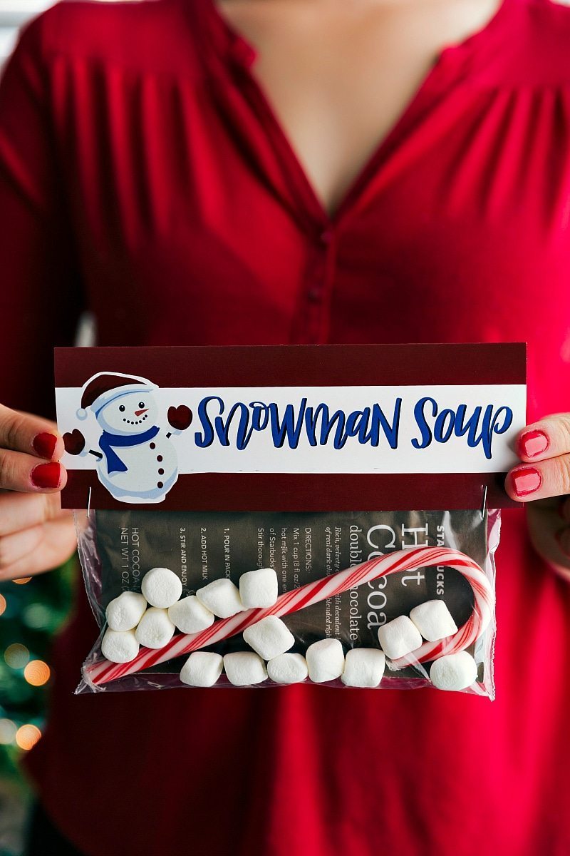 Image of the snowman soup gift