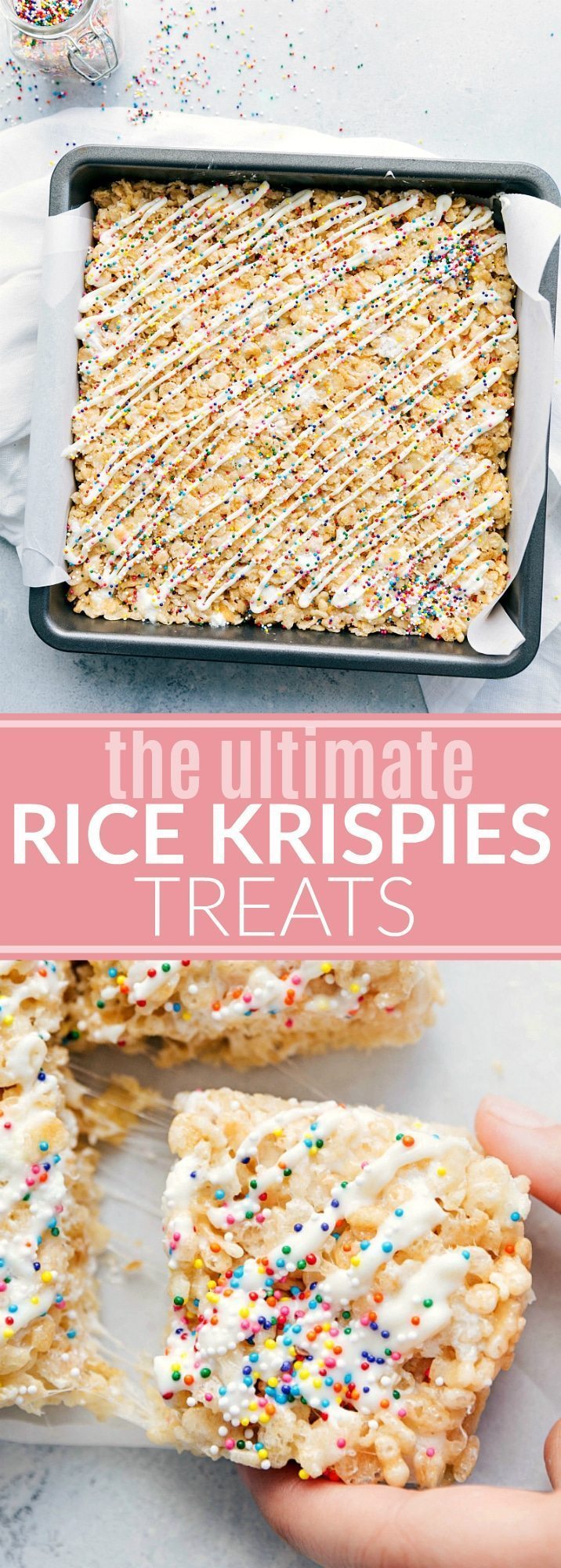 Rice Krispie Treats Recipe (Topping & Mix In Ideas) - Chelsea's Messy Apron