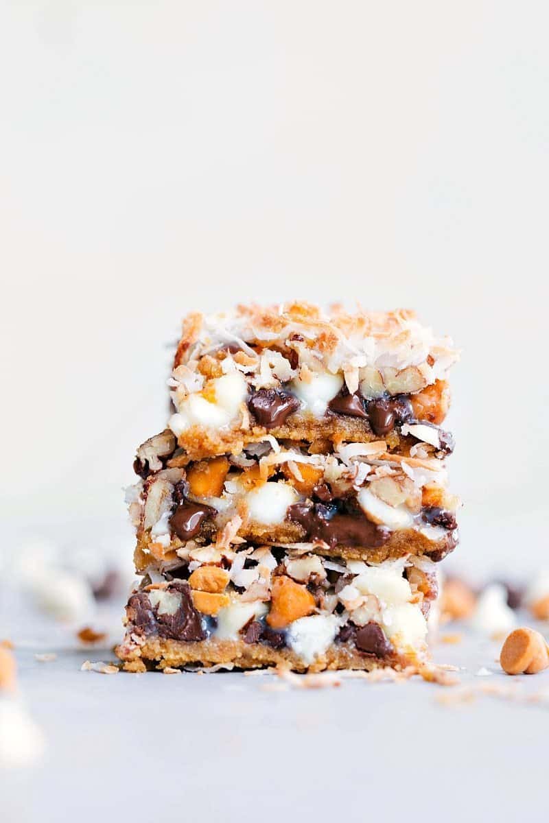 7 Layer Bars Recipe ready to be enjoyed.