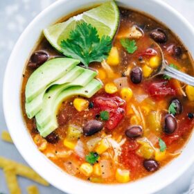 Instant Pot Chicken Tortilla Soup