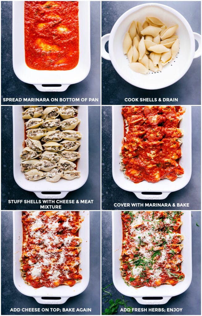 Stuffed Shells with Sausage Chelsea's Messy Apron