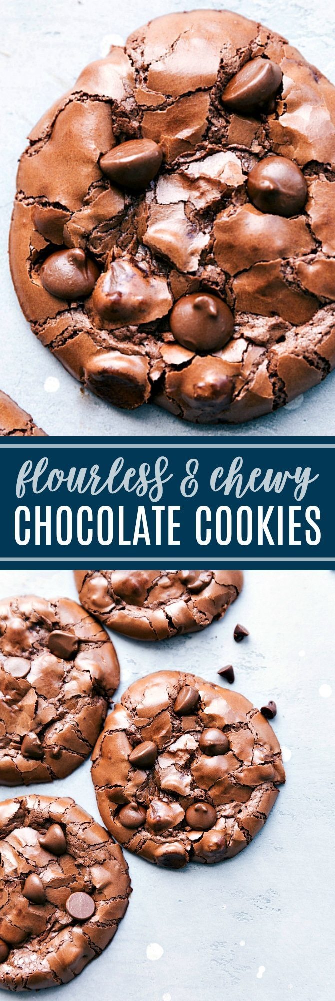 flourless milk chocolate meltaway cookies