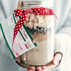 Christmas Mason Jar Gift Ideas