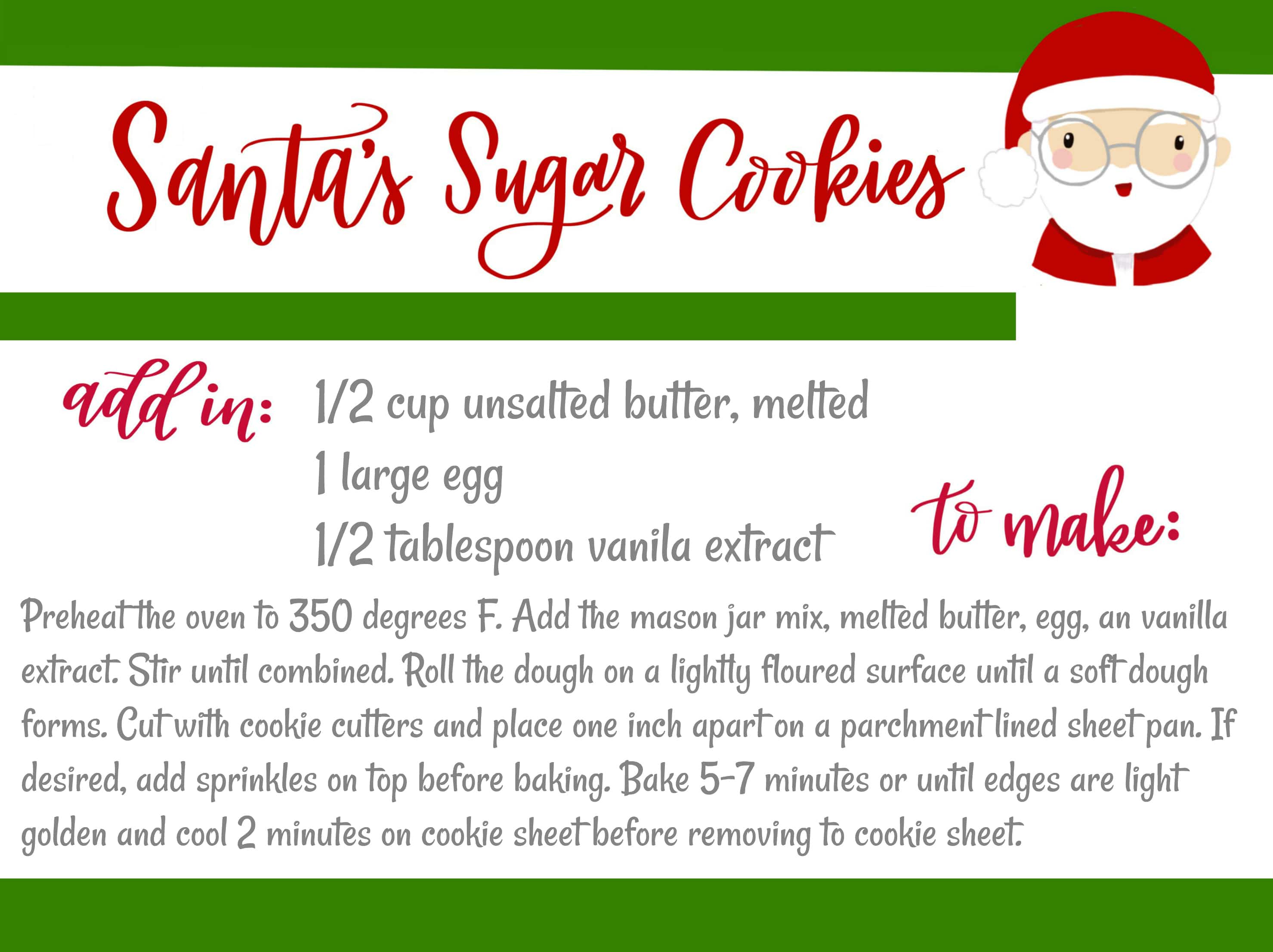 Mason Jar Sugar Cookies Chelsea S Messy Apron
