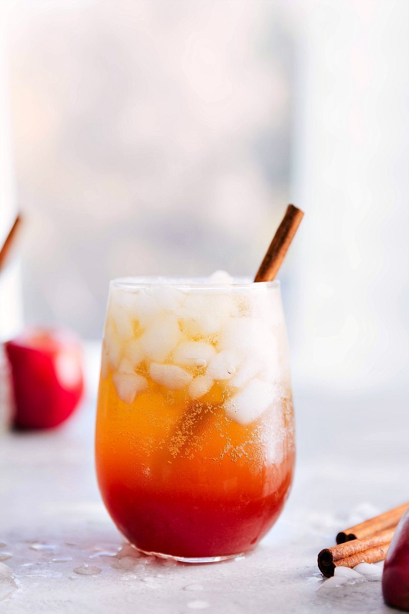 sparkling cherry apple cider