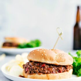 Philly Cheesesteak Sloppy Joes