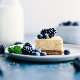 Blueberries and Cream Cake Trifle