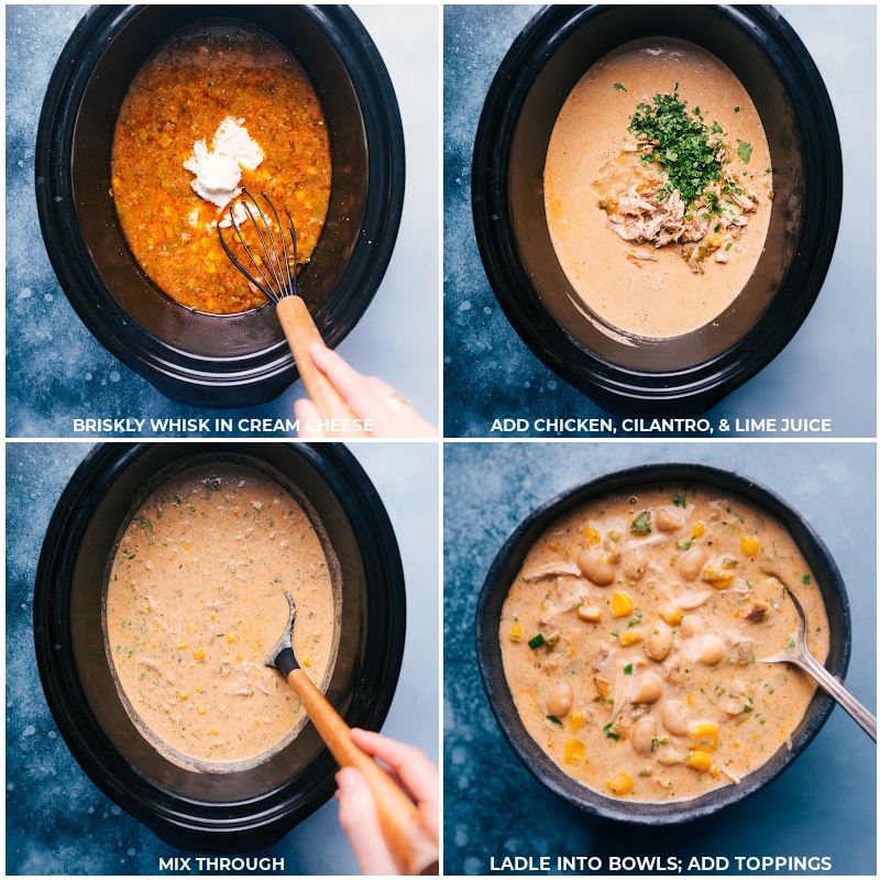 Crockpot White Chicken Chili (Secret Ingredient!) - Chelsea's Messy Apron