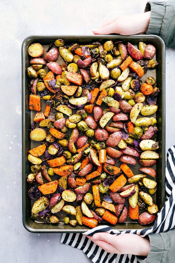 Easy Roasted Vegetables {BEST Seasoning Mix} Chelsea's Messy Apron